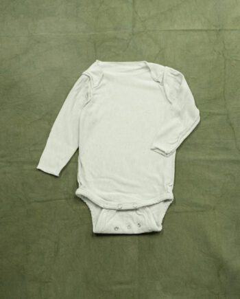 Wollen Romper Lange Mouw - Mint Green
